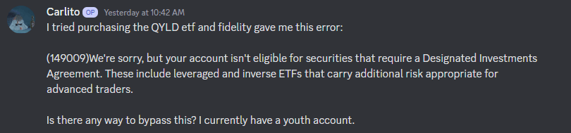 fidelity customer support discord